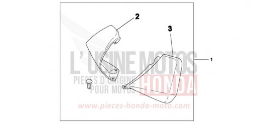 KNUCKLE VISOR SET NSC50WHC de 2012
